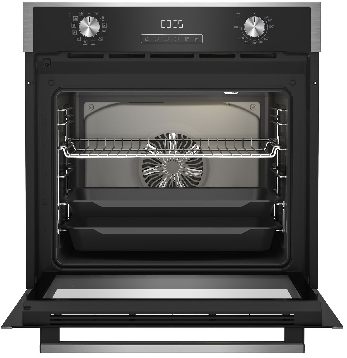 Электрический духовой шкаф Hotpoint HFE9 1234 JC IX — фото 4