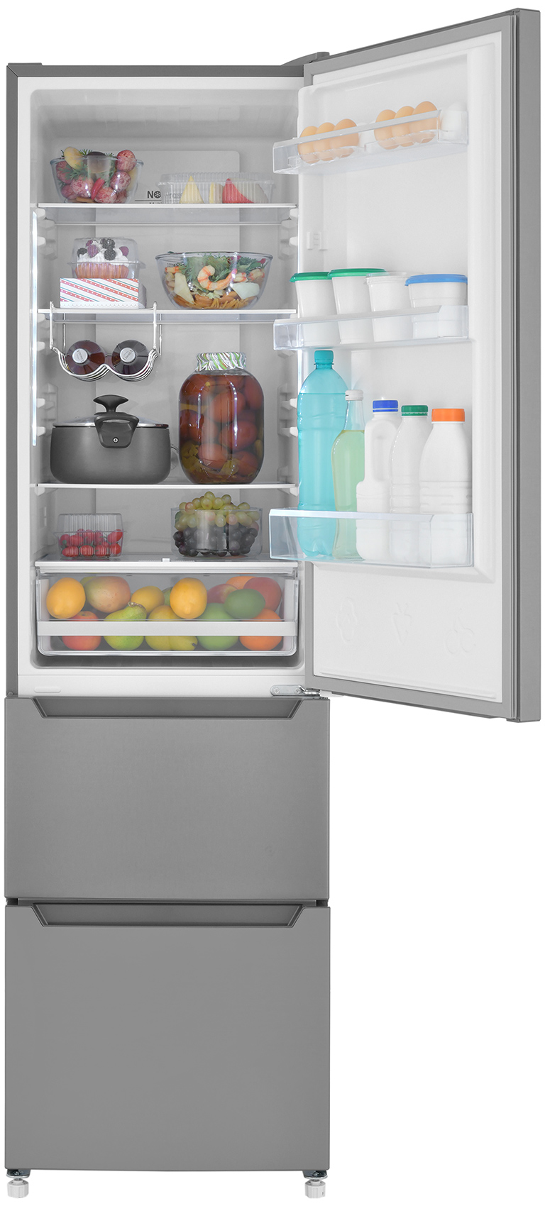 Холодильник многокамерный  Zugel ZRFD200X