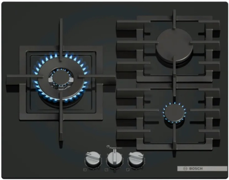 Встраиваемая газовая панель BOSCH PPC6A6I40O