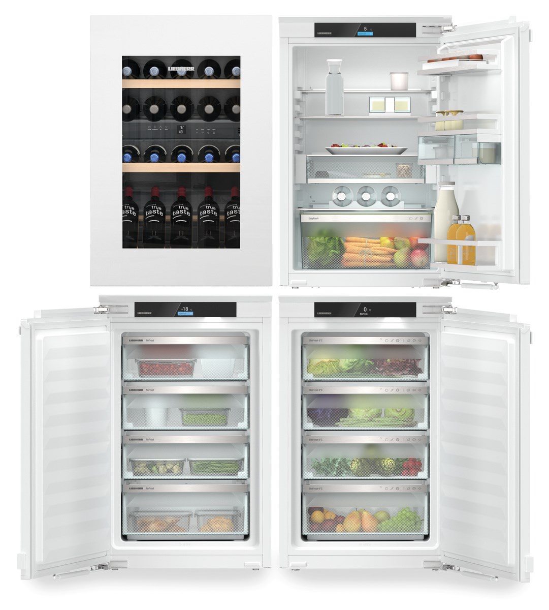 Встраиваемый холодильник Side-by-Side Liebherr IXRFWB 3966-22