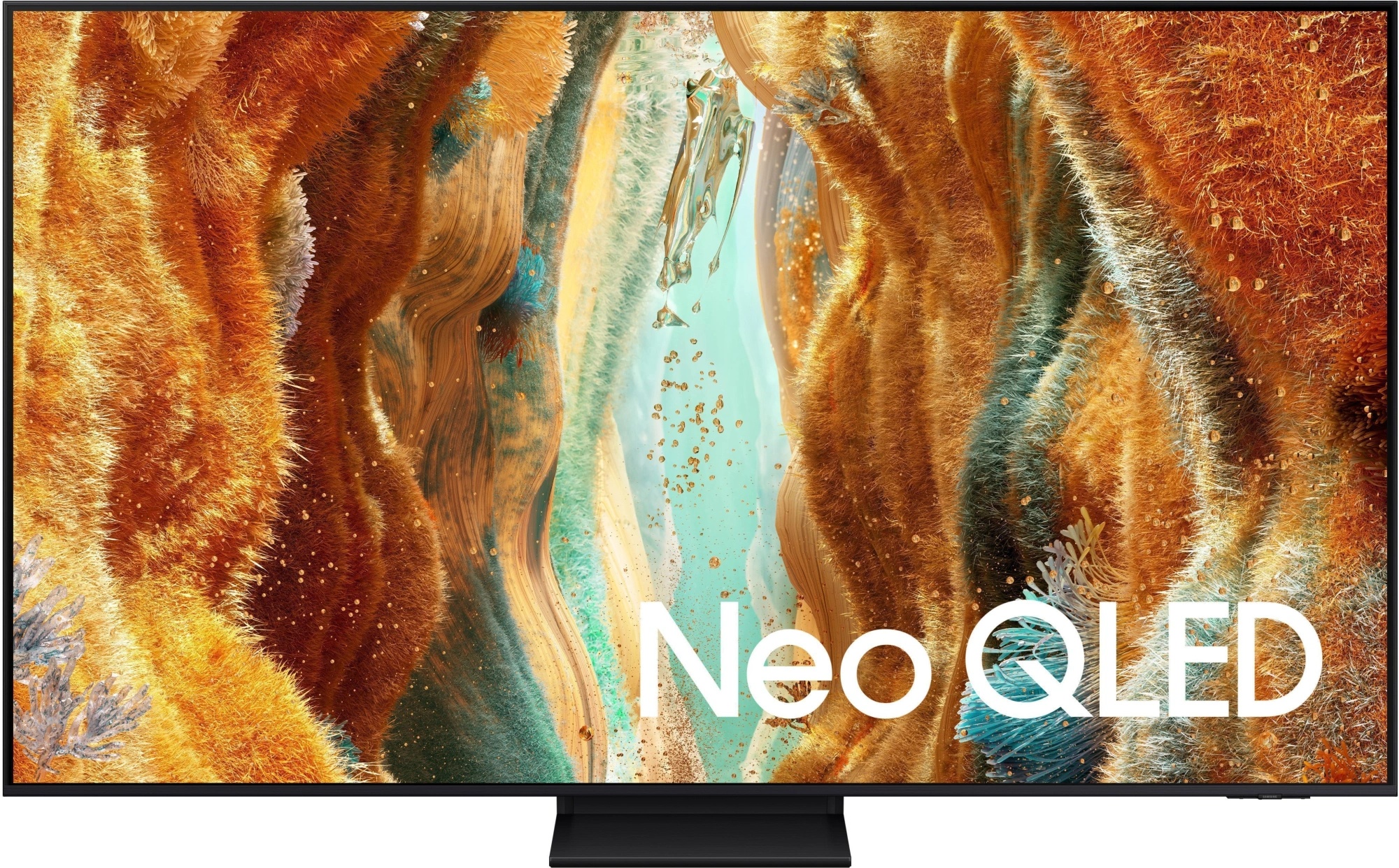 Телевизор QLED Samsung 85" QE85QN70FAUXRU Series 9 нержавеющая сталь 8K Ultra HD 120Hz DVB-T2 DVB-C DVB-S2 USB WiFi Smart TV — фото 2
