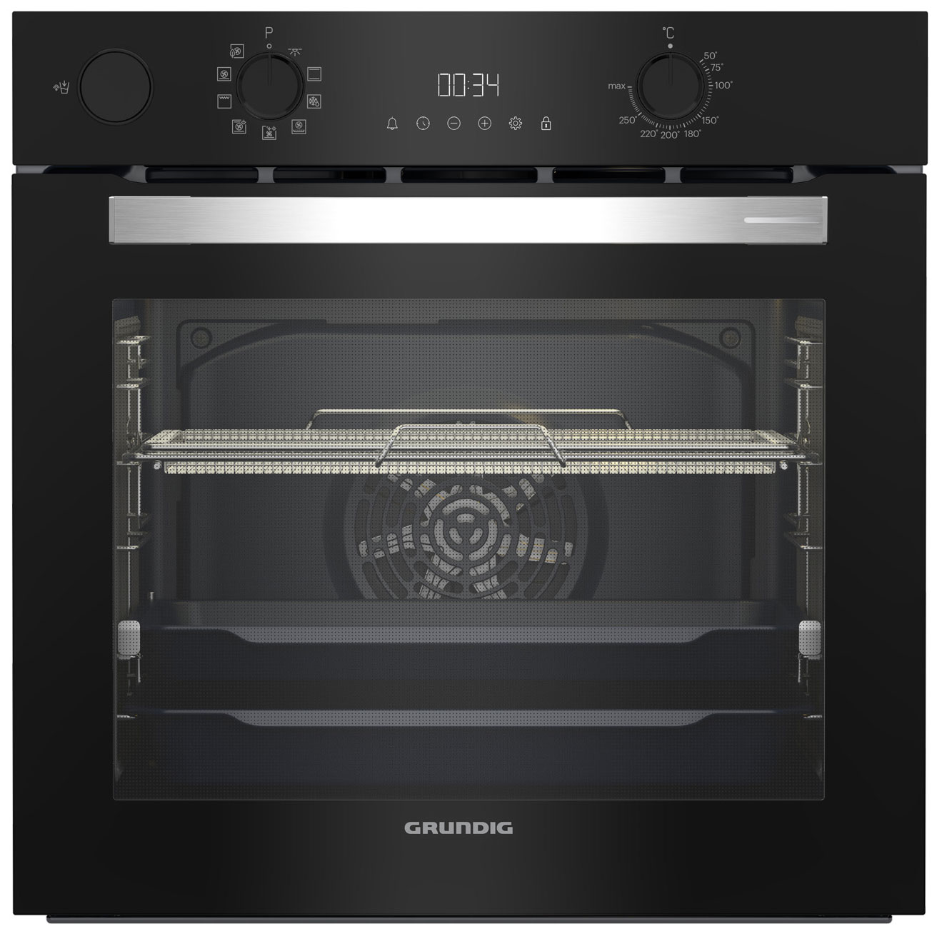 Электрический духовой шкаф Grundig GEBM12300BSA