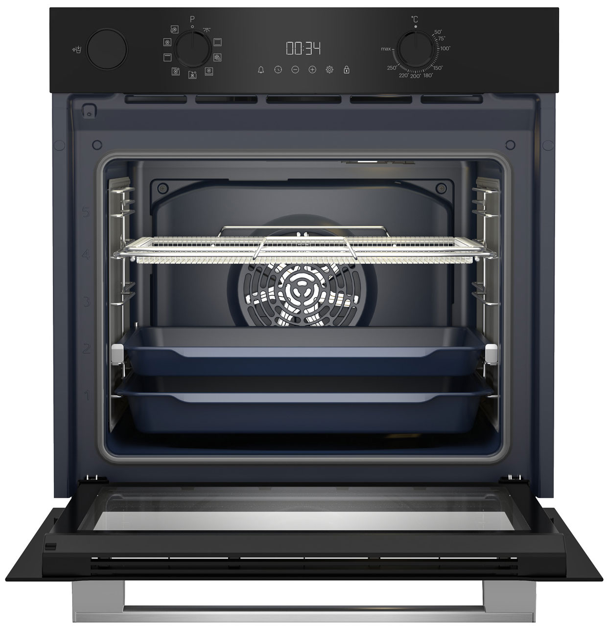 Электрический духовой шкаф Grundig GEBM12300BSA — фото 3