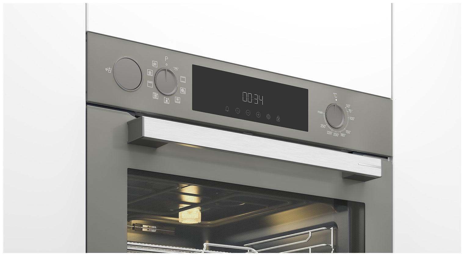 Электрический духовой шкаф Grundig GEBM12300GSA — фото 4