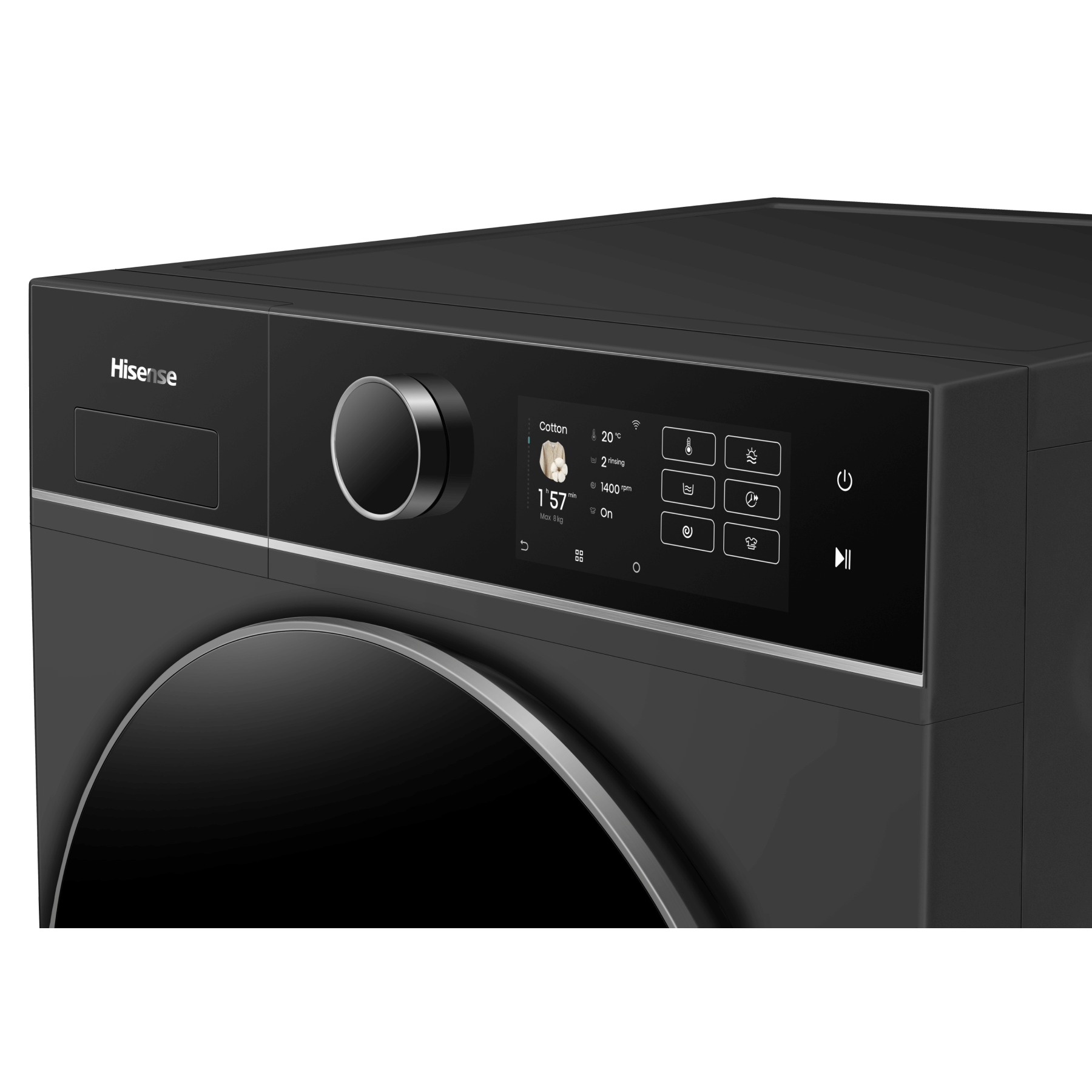 Стиральная машина с сушкой Hisense WD5I8043BBF — фото 10