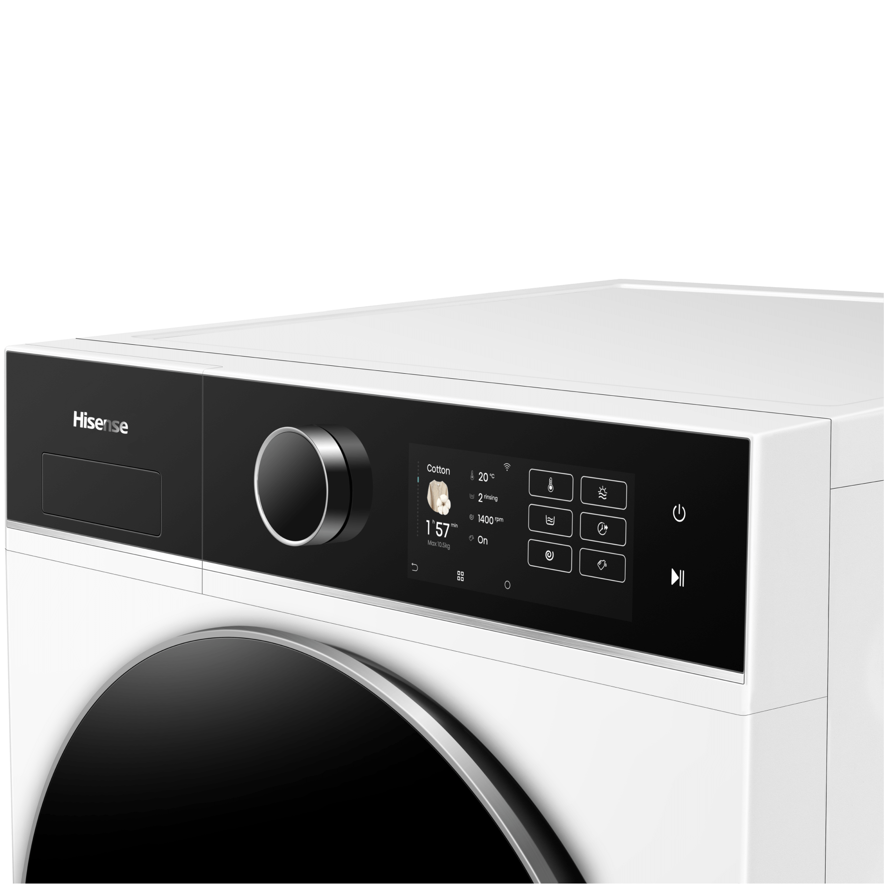 Стиральная машина с сушкой Hisense WD5I1045BWQ — фото 11