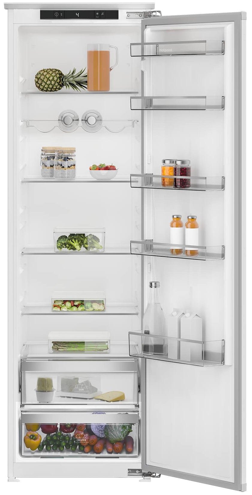 Встраиваемый однокамерный холодильник Hotpoint HBDR 18I