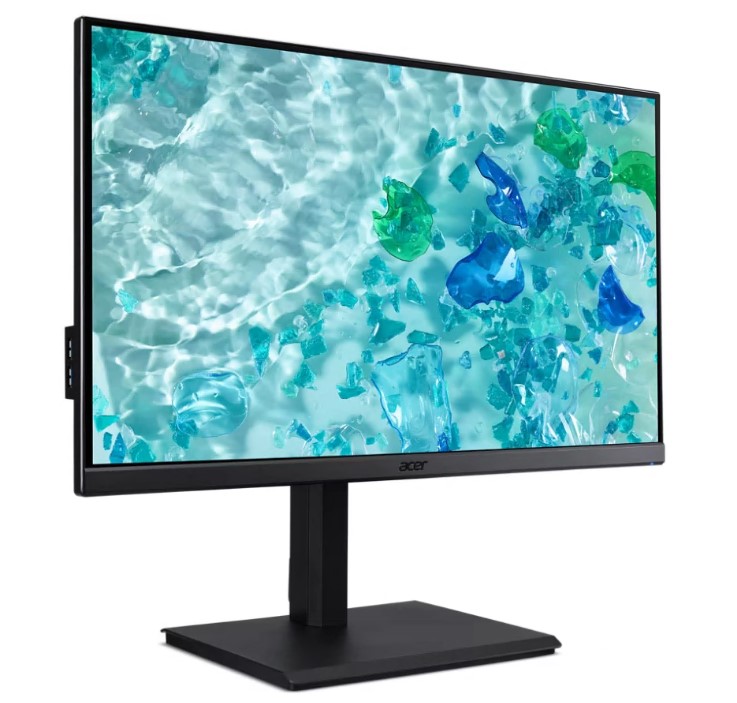 Монитор Acer 27" CB272D6bmiprcx 16:9, IPS, FHD, 1/4ms, 250cd, 120Hz, VGA, HDMI, DP, CAM, SPK, HAS