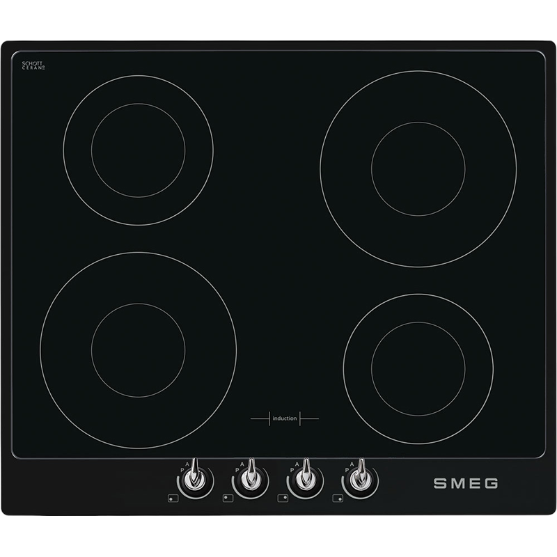 Встраиваемые индукционные панели SMEG Victoria SI964NM