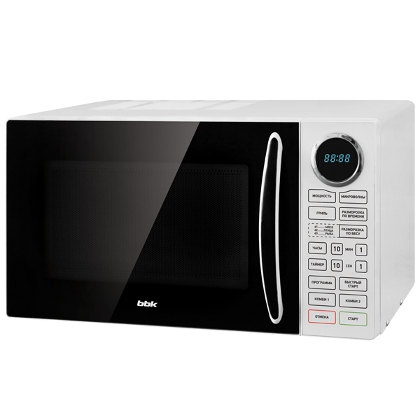Микроволновая печь с грилем BBK 23MWG-930S/BW