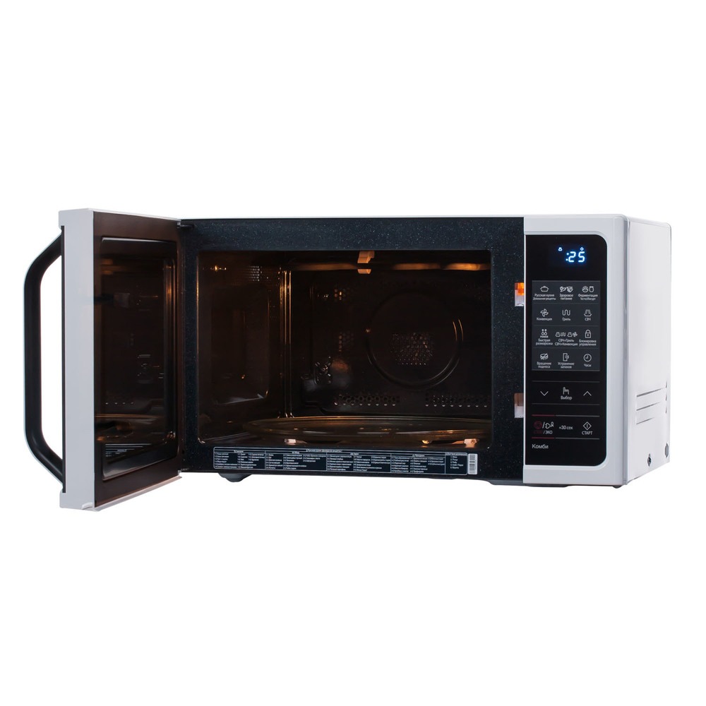 Микроволновая печь с грилем и конвекцией Samsung MC28H5013AW — фото 4