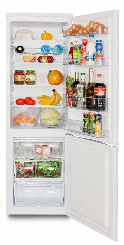 Холодильник Sinbo SR 297R белый (двухкамерный)