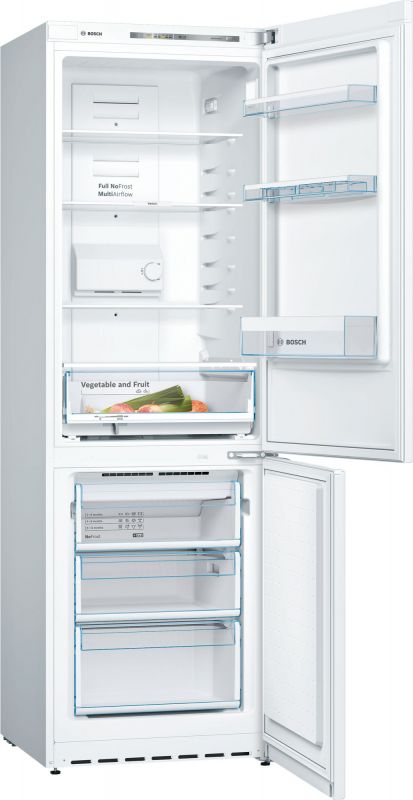 Холодильник Bosch KGN36NW14R белый (двухкамерный)