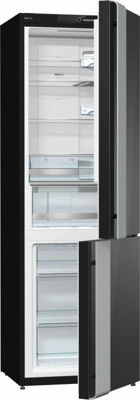 Холодильник Gorenje Ora-Ito NRK612ORAB черный/серебристый (двухкамерный) — фото 3