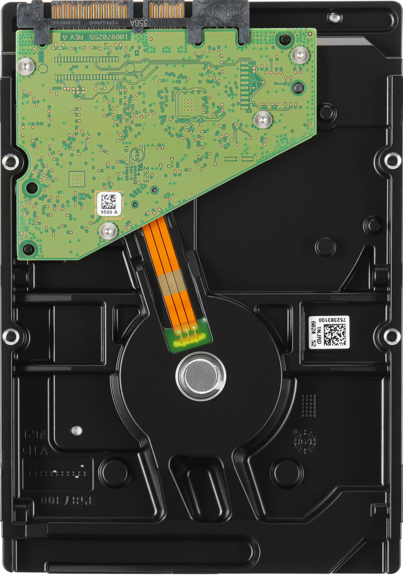 Жесткий диск Seagate SATA-III 2TB ST2000VX017 Surveillance Skyhawk 4KN (5400rpm) 256Mb 3.5" — фото 3