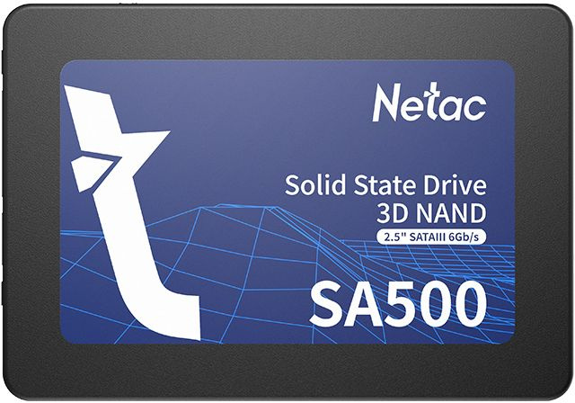 Накопитель SSD Netac SATA-III 1TB NT01SA500-1T0-S3X SA500 2.5