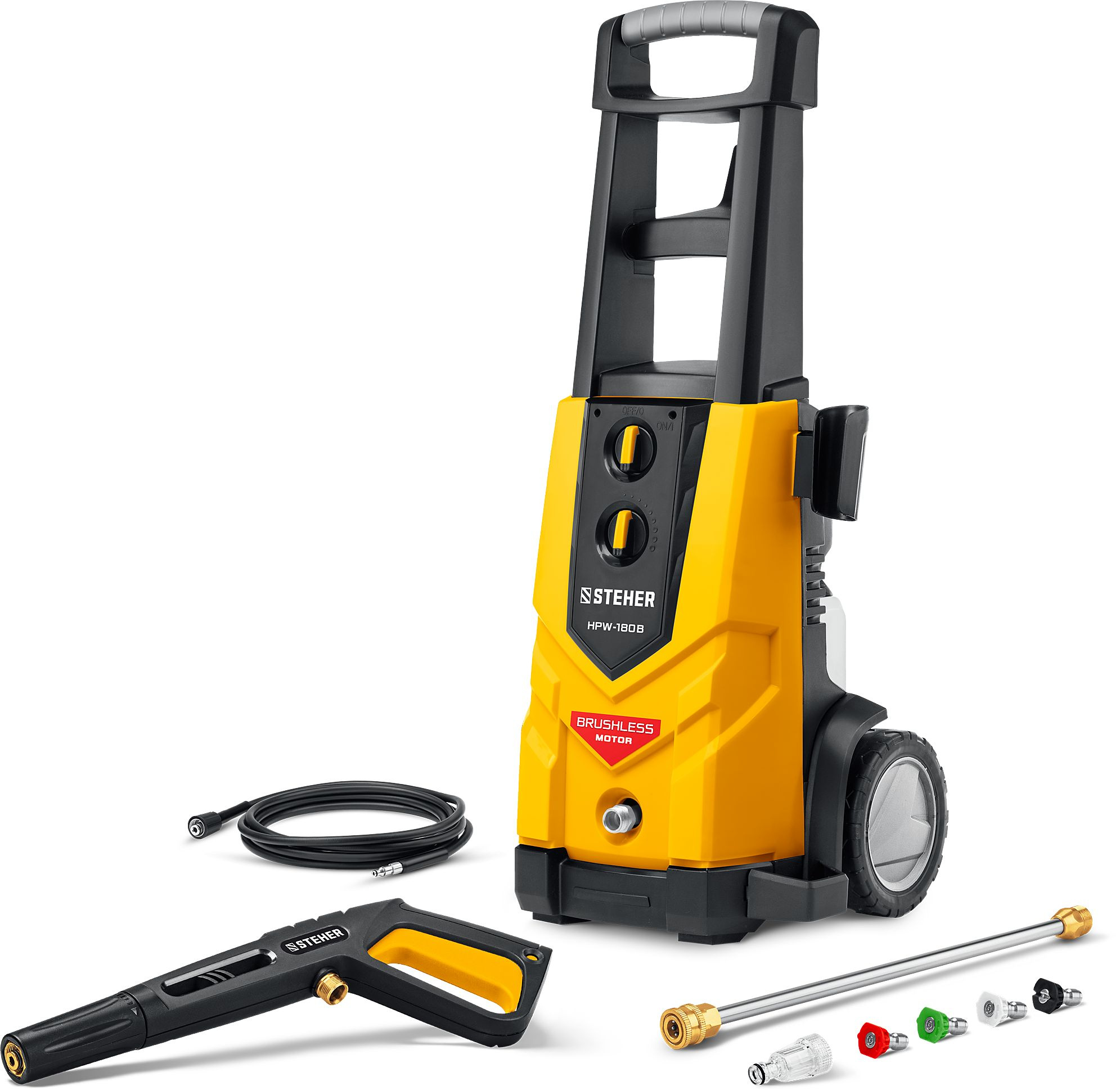Минимойка Steher HPW-180B 2200Вт