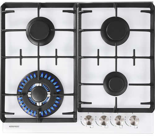 Газовая варочная поверхность Nordfrost HM 6042 W белый