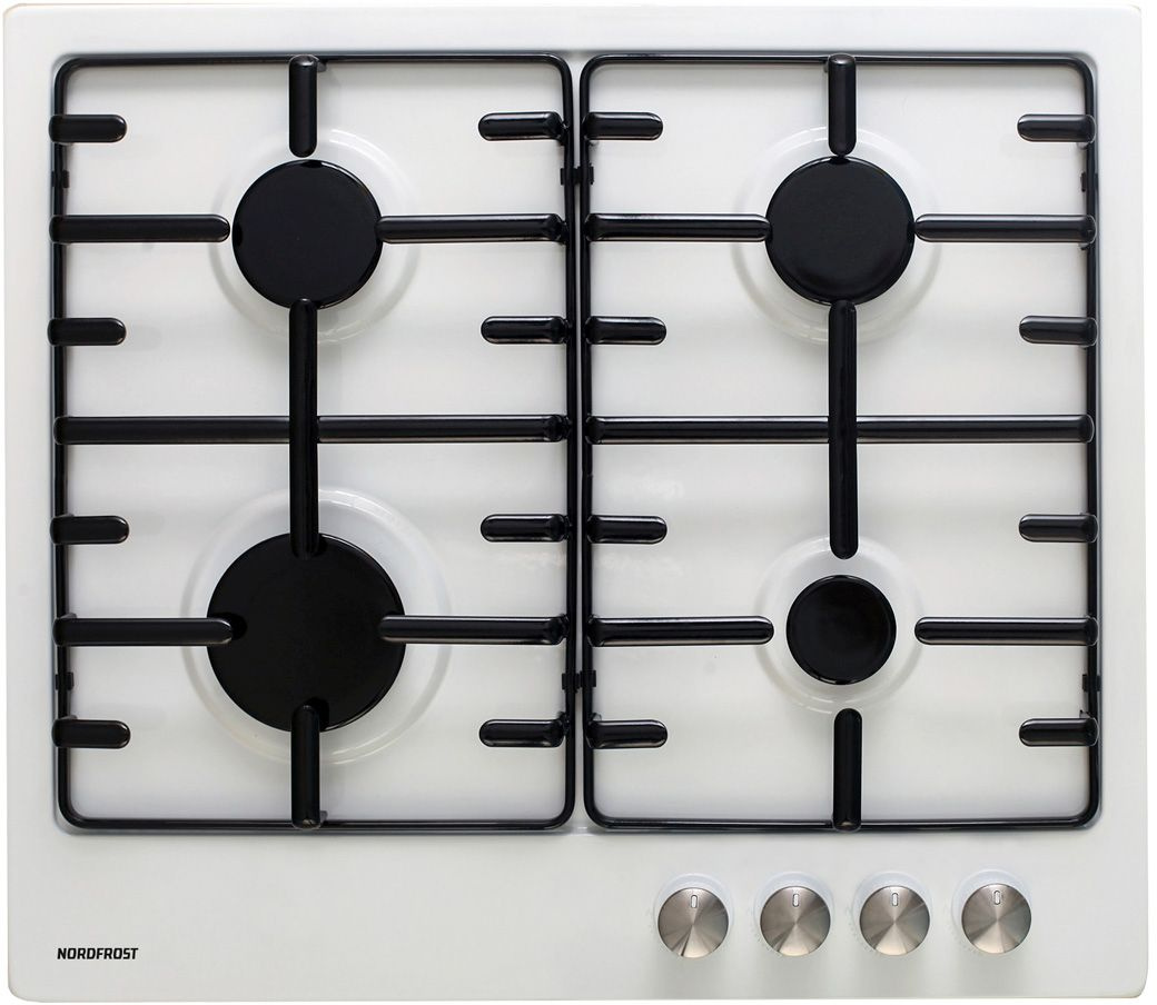 Газовая варочная поверхность Nordfrost HS 6040 W белый