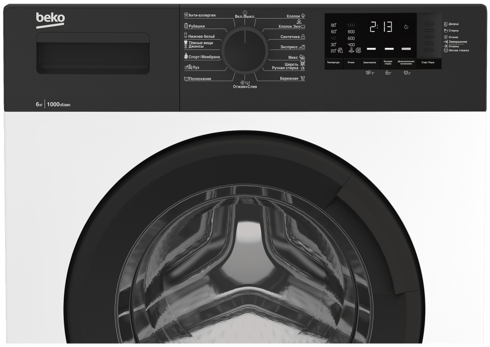 Стиральная машина Beko WRE 65120 ZAW — фото 3
