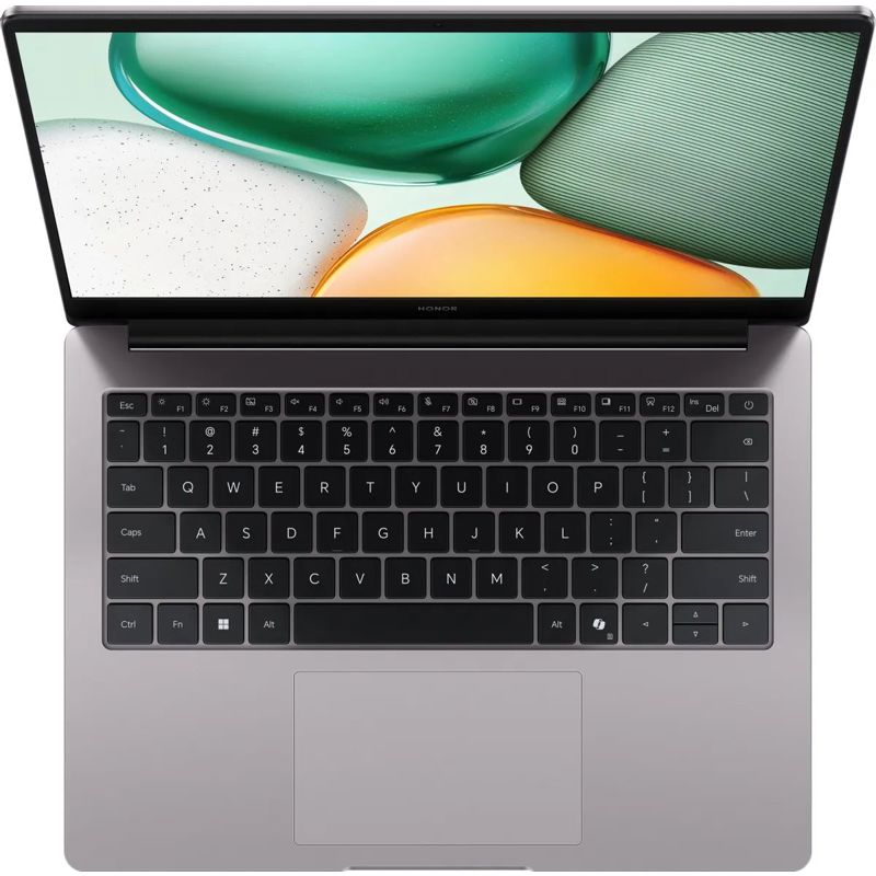 Ноутбук Honor MagicBook X14 GDG-X Core i3 1315U 8Gb SSD512Gb Intel UHD Graphics 14" IPS FHD+ (1920x1200) FreeDOS grey WiFi BT Cam (5301ALXB) — фото 3