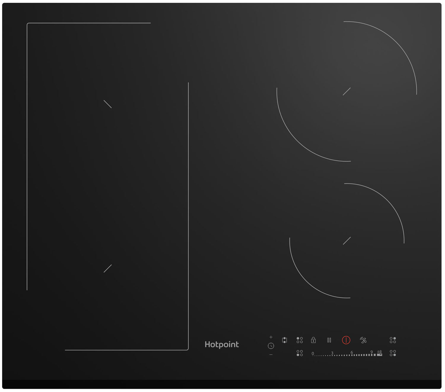 Индукционная варочная панель Hotpoint HS 3560B BF