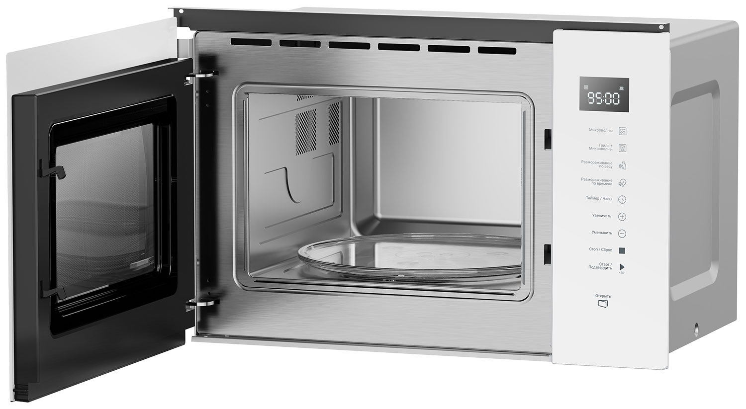 Встраиваемая микроволновая печь СВЧ Hotpoint MF25G WH H — фото 3