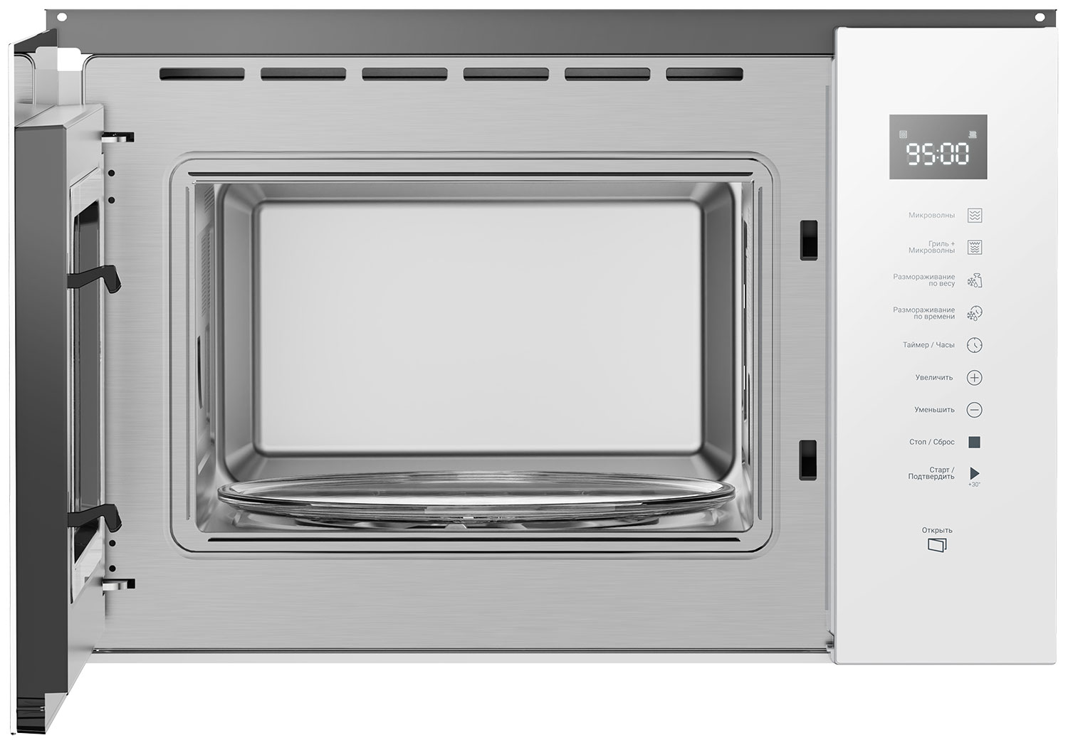 Встраиваемая микроволновая печь СВЧ Hotpoint MF25G WH H — фото 4