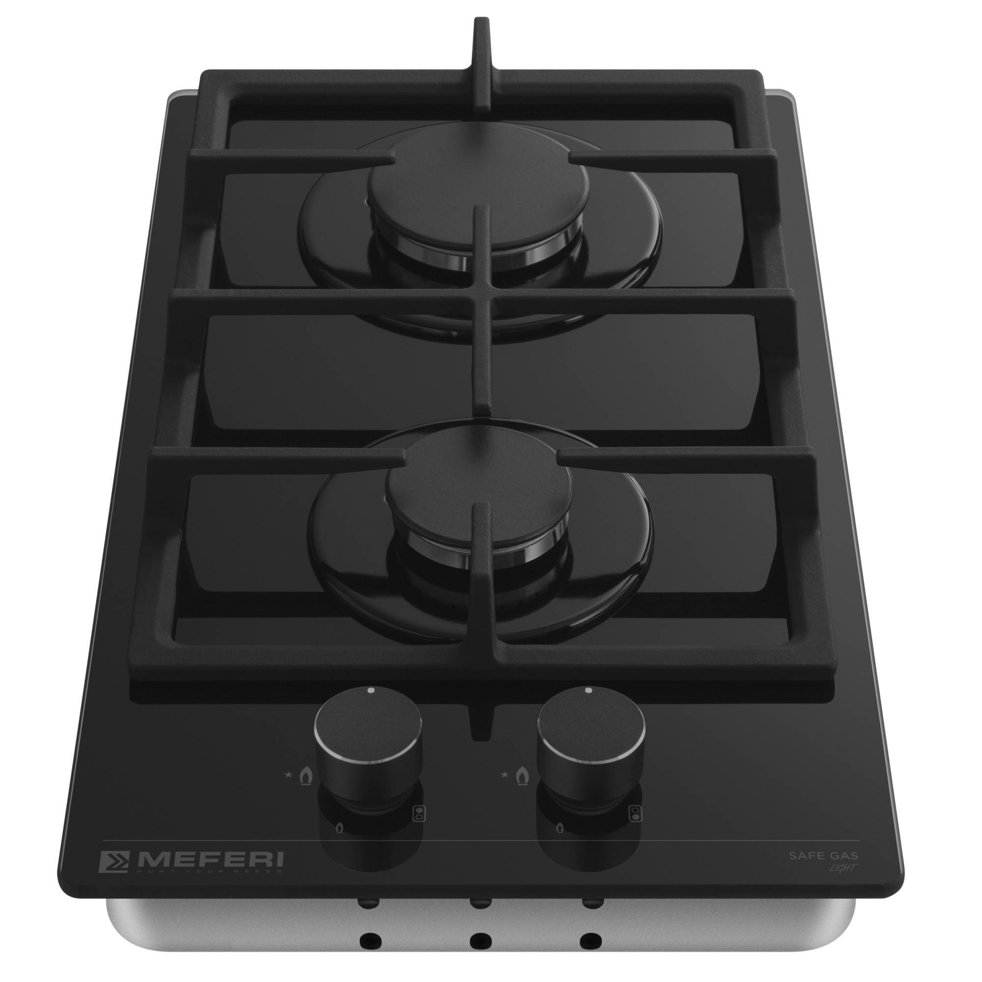 Газовая варочная поверхность Meferi Glass Light MGH302