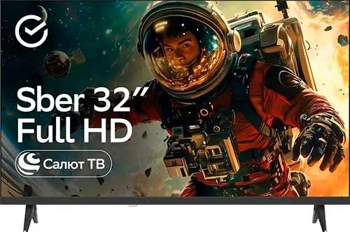 Телевизор 32" SDX-32F3112_P SBER