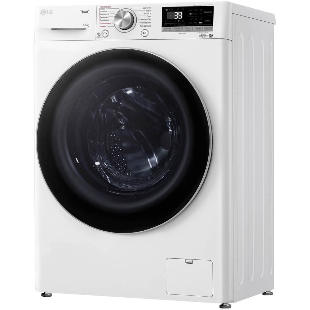 Стирально-сушильная машина LG F2V7FR1W — фото 2