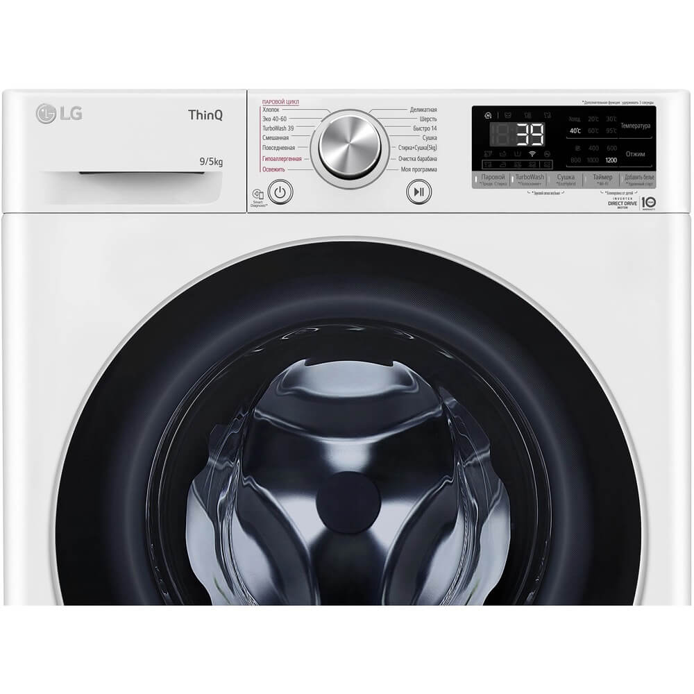 Стирально-сушильная машина LG F2V7FR1W — фото 4
