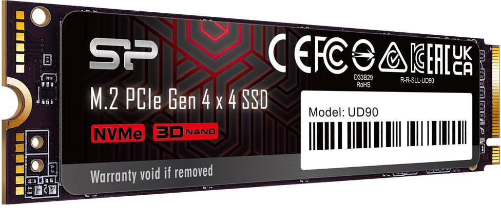 Накопитель SSD Silicon Power PCIe 4.0 x4 1TB SP01KGBP44UD9005 M-Series UD90 M.2 2280 — фото 4