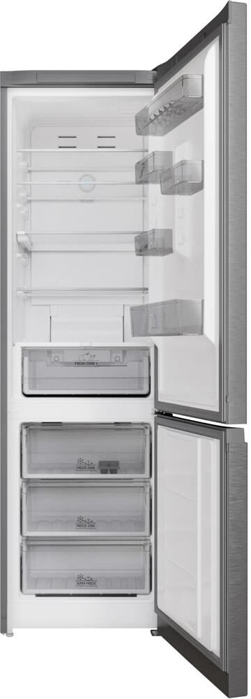 Холодильник HOTPOINT HT 7201I MX O3, нержавеющая сталь — фото 2