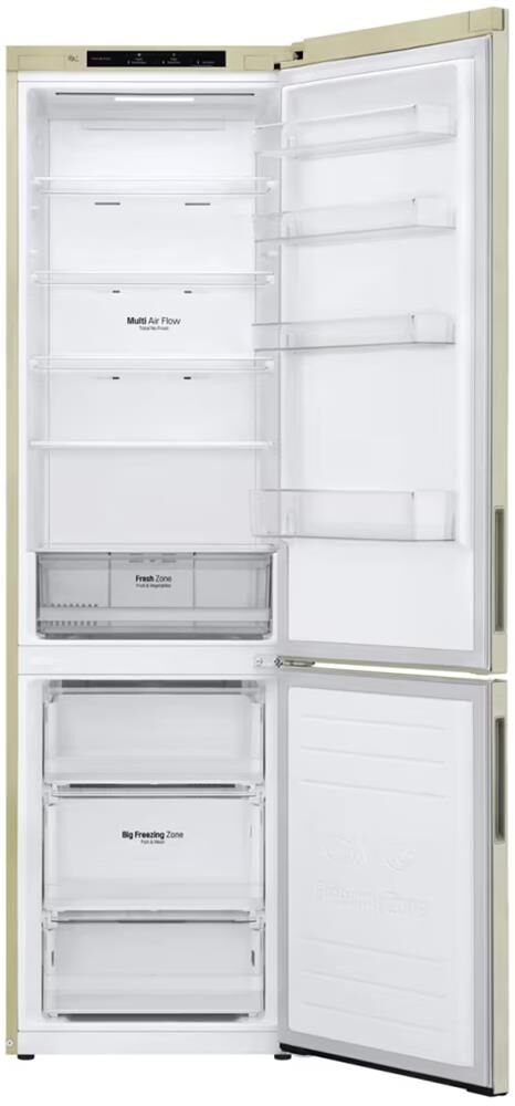Холодильник LG GA-B509CECL 419л бежевый — фото 7