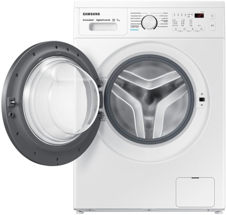 Стиральная машина Samsung WW70AG4S21VELD кл.:A фронт. макс.:7кг белый инвертор — фото 4