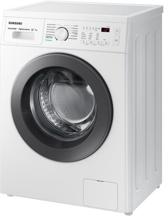 Стиральная машина Samsung WW70AG4S21VELD кл.:A фронт. макс.:7кг белый инвертор — фото 3