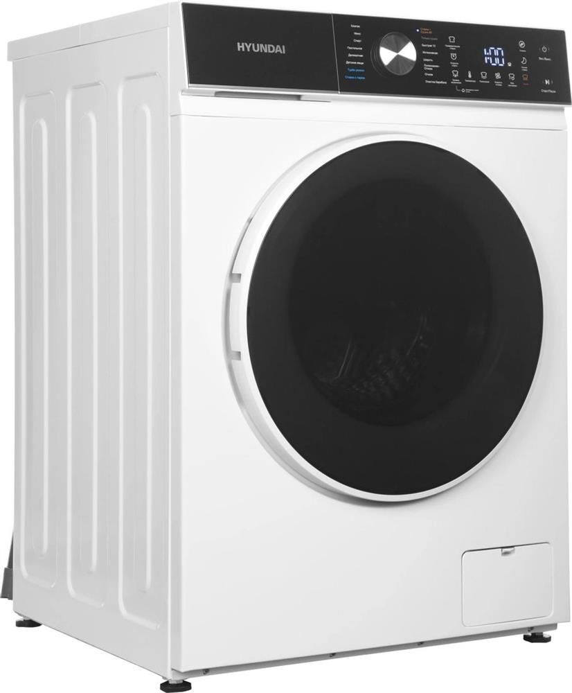 Стиральная машина Hyundai WFD8216 кл.:A+++ фронт. макс.:8кг (с сушкой) белый инвертор