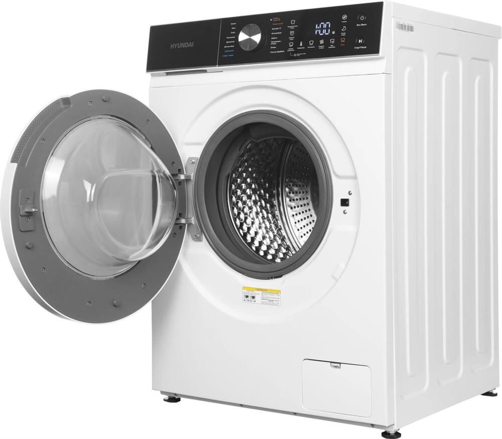Стиральная машина Hyundai WFD8216 кл.:A+++ фронт. макс.:8кг (с сушкой) белый инвертор — фото 9