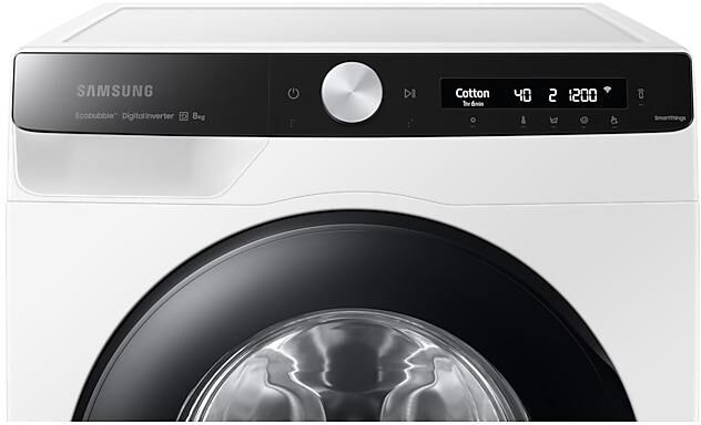 Стиральная машина Samsung WW80AG6S28AELP кл.:A фронт. макс.:8кг белый инвертор — фото 4