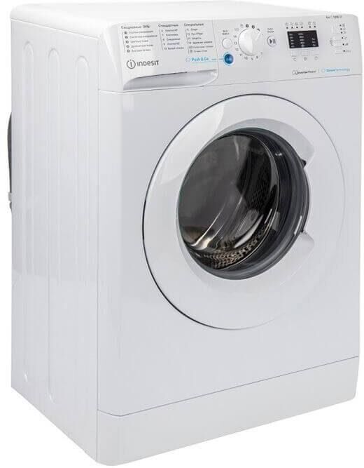 Стиральная машина INDESIT BWSA 6109 WWV RU, Белый — фото 3