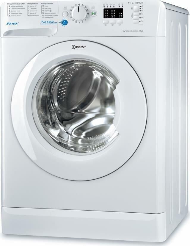 Стиральная машина INDESIT BWSA 5109 WWV — фото 3