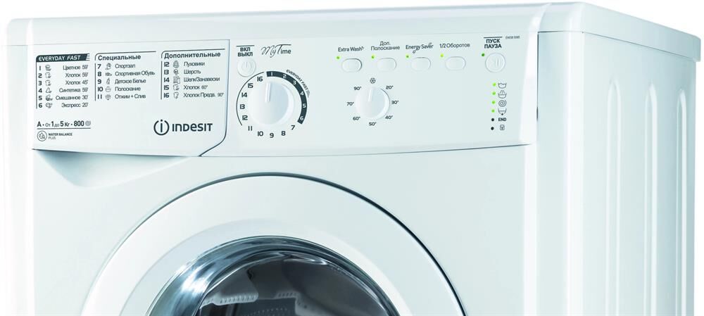 Стиральная машина INDESIT EWSB 5085 CIS — фото 3