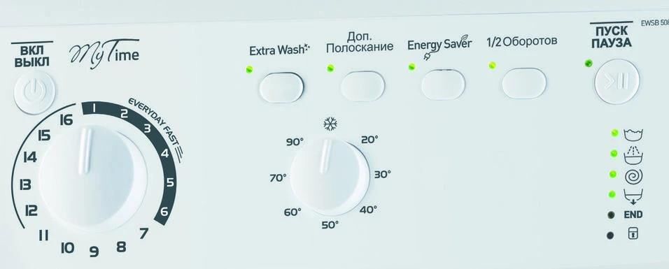 Стиральная машина INDESIT EWSB 5085 CIS — фото 6