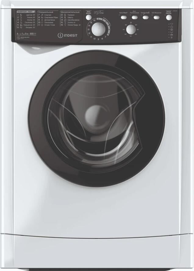 стиральная машина INDESIT EWSB 5085 BK CIS — фото 10