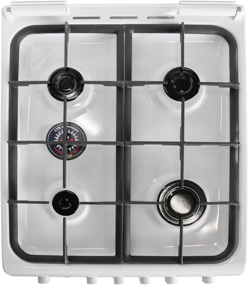 Плита газовая DE LUXE 506040.01Г (916702) бел. — фото 3