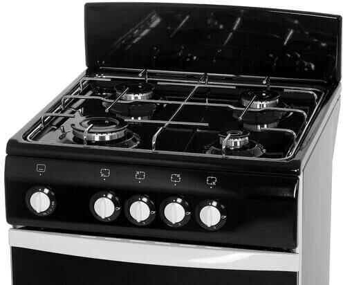 Плита газовая DE LUXE 5040.38Г (951120) чер.