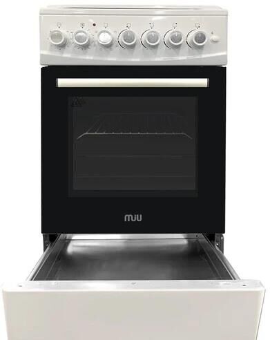 Плита газоэлектрическая MIU Harisma 516S белая — фото 3