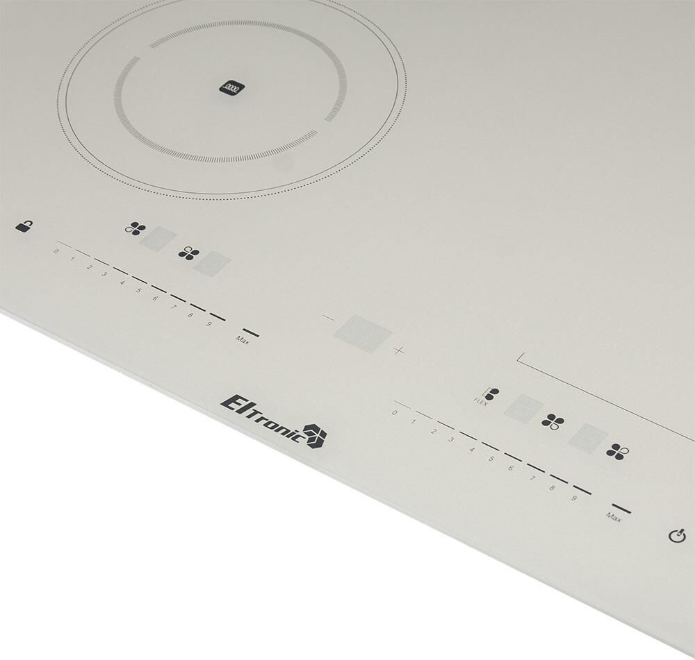 Варочная панель ELTRONIC (88-36) 4 конфорки индукционная бежевый — фото 3