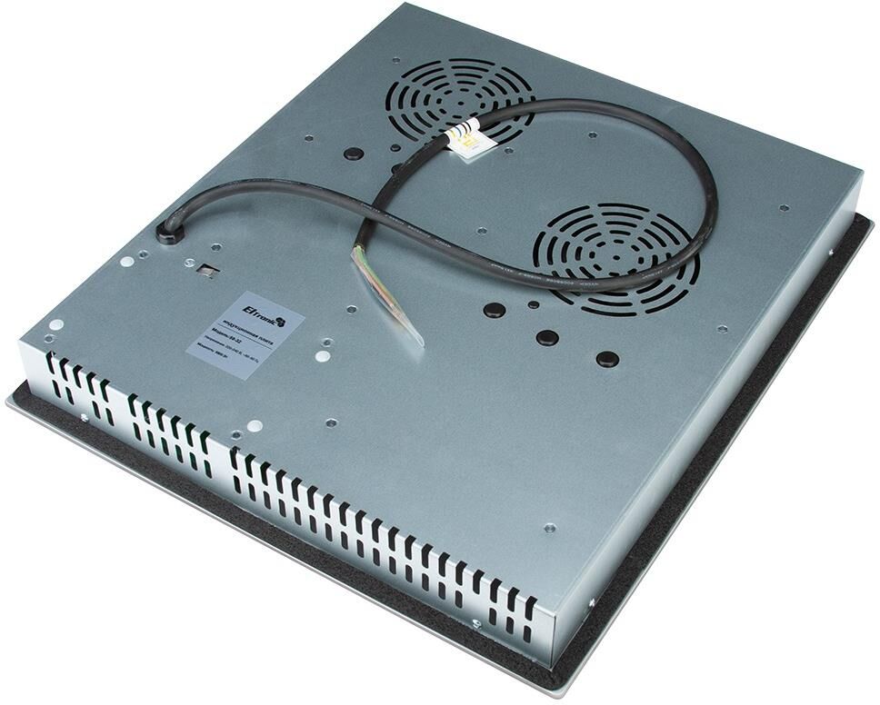 Варочная панель ELTRONIC (88-32) 3 конфорки индукционная бежевый — фото 2